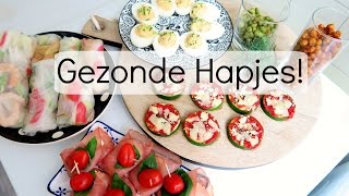 6x Recept Gezonde Hapjes voor tijdens de Feestdagen [upl. by Daveta]