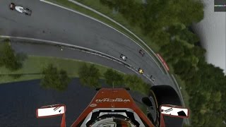 INSANE F1 2016 GLITCH Crash Moonjump [upl. by Dolores]