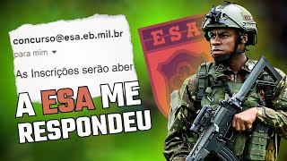 A ESA me falou a data das INSCRIÇÕES do CONCURSO│Prova da ESA 2024 [upl. by Favianus]