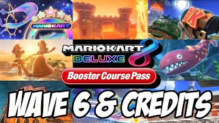 MARIO KART 8 DELUXE BOOSTER COURSE PASS DLC WAVE 6 Gameplay with FUNKY KONG amp ENDING CREDITS [upl. by Euqinom]