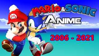 Mario amp Sonic Series Anime Intros  2006  2021 [upl. by Ysac]