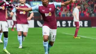 Gameplay FC 24  Aston Villa vs Manchester United  Premier League  20242025 [upl. by Mazman]