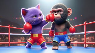 Kitten🆚Baby king Kong  who will champion🏆 [upl. by Mcknight936]