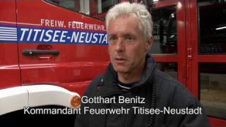 Feuerwehr TitiseeNeustadt Unwetter 26082010 [upl. by Ivie10]