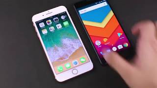 Vernee Thor Plus VS iPhone 7 plus fingerprint testing [upl. by Ati]