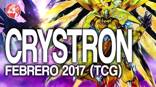 Crystron Deck February Febrero 2017 Duels amp Decklist YuGiOh Post Raging Tempest [upl. by Kennett721]