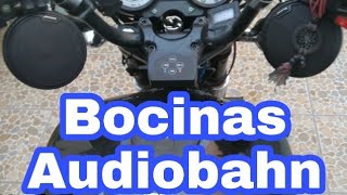 bocinas Audiobahn para Moto [upl. by Suoirrad]