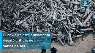 Ucrania ya utiliza las bombas de racimo quotapropiadamentequot dice Estados Unidos [upl. by Nojed217]