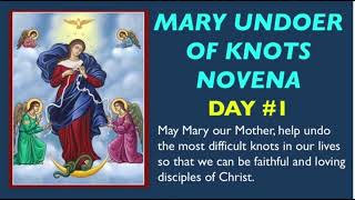 quotMary Undoer of Knots Novena  Day 1quot [upl. by Ettennod]