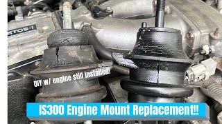 IS300 Motor Mount Replacement [upl. by Haronid970]