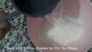 How to make coconut milk coconut milk from dessicated coconuthomemadedessicated coconut [upl. by Fortuna]