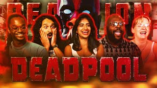 RAUNCHIEST SUPERHERO EVER  Deadpool  Group Reaction [upl. by Nnazus]