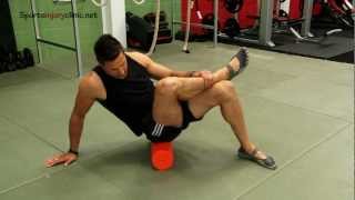 Piriformis muscle foam roller exercise [upl. by Kennith]