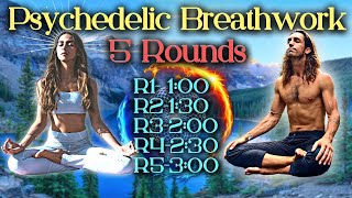 Resilience Psychedelic Breathwork I 5 Rounds Of Guided Rhythmic Breathing To Increase Breath Hold [upl. by Merat]