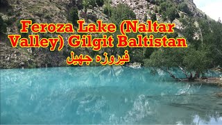 Feroza Lake Naltar ValleyGilgit Baltistan Hunza ValleyLakes of Pakistan [upl. by Neysa]