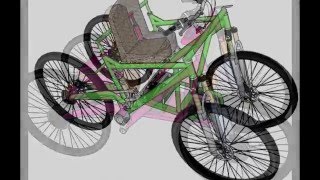 Quadricycle Electrique 4 roues motrice [upl. by Arihas831]