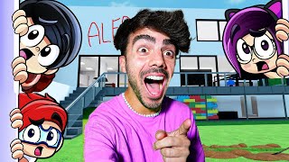 ESPIAMOS LA CASA DE FEDE VIGEVANI en Roblox  Karim Juega [upl. by Ainaled]