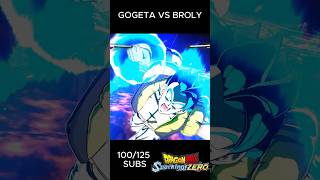 GOGETA VS BROLY LEGENDARY FINISH sparkingzero anime goku dragonball sparking [upl. by Annirok871]