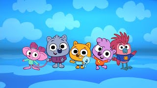 The Backyardigans  Intro  Season 4  Work It Out Wombats Version [upl. by Garvey]