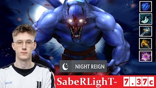 DOTA 2 SabeRLighT the NIGHT STALKER OFFLANE 737c [upl. by Yonit43]