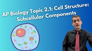 21 Cell Structure Subcellular Components  AP Biology [upl. by Dreyer]