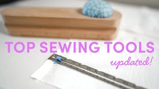 Top Sewing Tools  Updated List of Helpful Tools for Sewing Your Own Clothes 🧵 [upl. by Bollen]