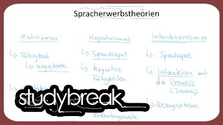 Nativismus Kognitivismus Interaktionismus  Deutsch als Zweitsprache [upl. by Atirat]