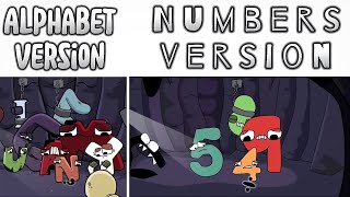 Alphabet lore ending vs numbers lore ending FULL VERSION [upl. by Seth]