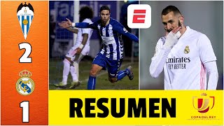 Alcoyano 21 Real Madrid ¡HISTÓRICO Club de 3ra ELIMINÓ a los Merengues de Zidane  Copa del Rey [upl. by Nodnyl454]