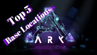 Ark Aberration 5 Best Base Locations [upl. by Henebry774]