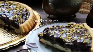 Crostata al cioccolato pere e pistacchi [upl. by Alaaj]