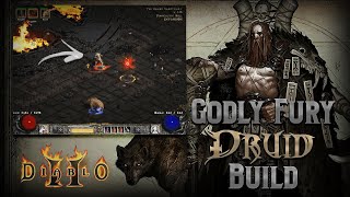 Godly Fury Druid Build  The most undervalued melee character in Diablo 2  Complete Character Guide [upl. by Aed]