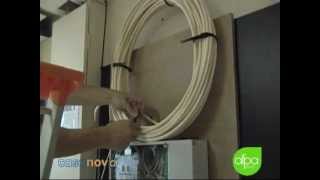 Casanova FTTH 3 Pose cable Colonne montante [upl. by Gayel202]