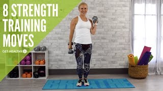 8 Amazing Strength Training Moves for Women Over 50 [upl. by Ikceb]