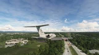 MSFS 2020 Landing at Carlisle Airport N94 [upl. by Farlay209]