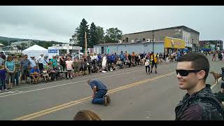 Fishermans Picnic 2021 Grand Marais Mn Fish Toss contest [upl. by Esinehs570]