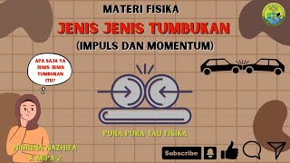 JENISJENIS TUMBUKAN Tumbukan Materi Fisika Impuls Dan Momentum  Fisika Kelas 10 [upl. by Ortrud]