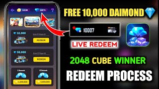 2048 Cube Winner Free Fire  2048 Cube Winner Daimond Redeem  2048 Cube Winner Real or Fake [upl. by Dora]