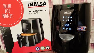 Inalsa Nutri Fry Digital Air Fryer Detailed Demo amp Review  Inalsa Digital Air Fryer Value For Money [upl. by Wan921]