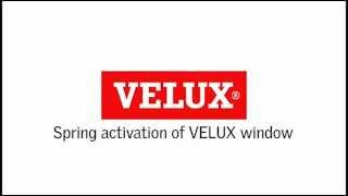 Spring activation on VELUX roof windows [upl. by Blanchard]