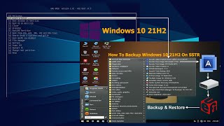 How To Backup Windows 10 21H2 On SSTR [upl. by Olifoet611]