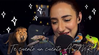 ASMR CHAT GPT ￼nos cuenta un cuento 🦁🐢🦜🐸 LA MELITAAA [upl. by Collimore]