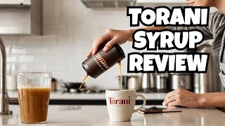 Torani Vanilla Coffee Syrup tasting and review plus tip for dieters [upl. by Hach]