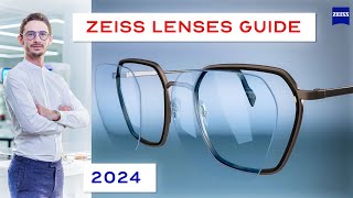 Zeiss Complete lens portfolio 2024  Every Lens Option from ClearView to PhotoFusion X [upl. by Nyvar538]