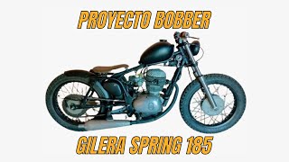 De Clásica a Custom El Renacimiento de una Gilera en Bobber [upl. by Esdnyl]