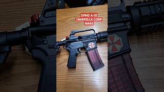 Umbrella corp m4a1 DPMS A15 umbrellacorporation residentevil ar15pistol pewpew gunculture [upl. by Thalia953]