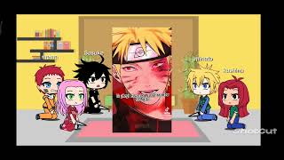 los amigos de Naruto reaccionan Naruto villano [upl. by Alamak606]