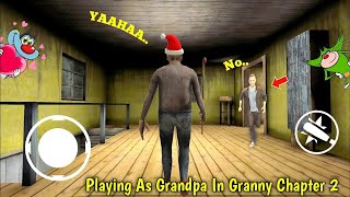 Playing As Grandpa In Granny 2  Granny Game Mod Menu [upl. by Ludlew]