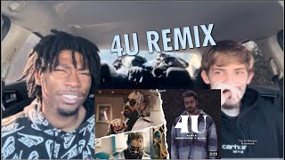 Emiway Bantai amp Maanu  4U Remix  MV REACTION [upl. by Asilad]