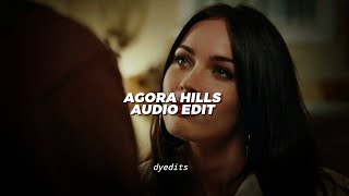 doja cat  agora hills edit audio [upl. by Llerraf]